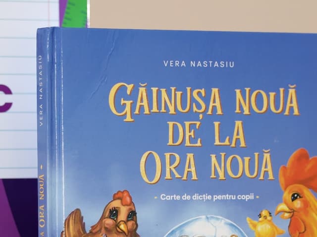 Carte de dicție „Găinușa Nouă de la Ora Nouă”